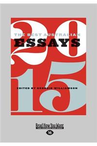 The Best Australian Essays 2015