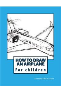 How to draw an airplane