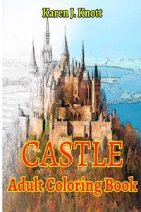 Castle Coloring Book for Adults Relaxation Meditation Blessing