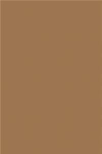 Dirt Brown Notebook