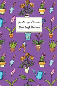 Gardening Planner Blank Graph Notebook