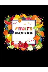 Fruits Coloring Book