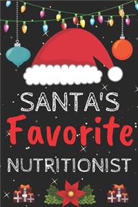 Santa's Favorite nutritionist