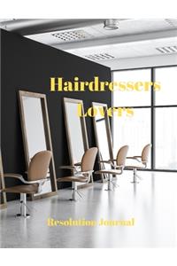 Hairdressers Lovers Resolution Journal