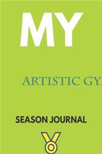 My artistic gymnastics Season Journal