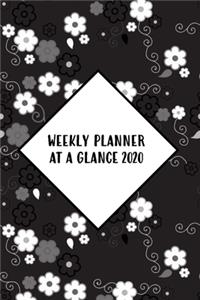 Weekly Planner At A Glance 2020
