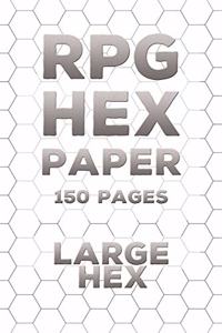 RPG Hex Paper Gaming Notebook