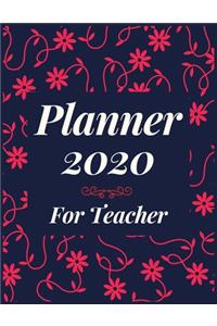 Planner 2020 for teacher