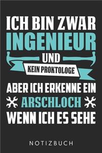 Ich Bin Zwar Ingenieur Und Kein Proktologe Aber Ich Erkenne Ein Arschloch Wenn Ich Es Sehe