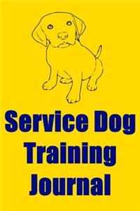 Service Dog Training Journal