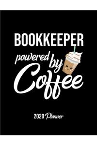Bookkeeper Powered By Coffee 2020 Planner