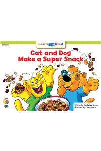 Cat and Dog Make a Super Snack
