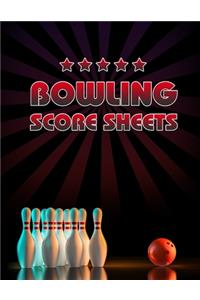 Bowling Score Sheet