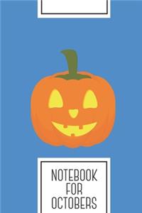 Notebook for Octobers