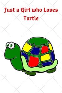 Just A Girl Who Loves Turtles: : Journal Notebook for girls and family