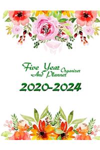 Five Year Organizer And Planner 2020-2024