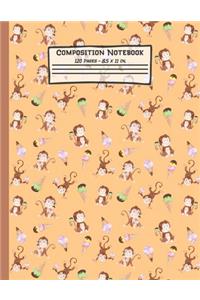 Monkeys Composition Notebook