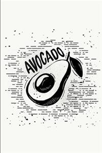 Avocado: Lined Notebook Journal - For Avocado Lovers Enthusiasts - Novelty Themed Gifts