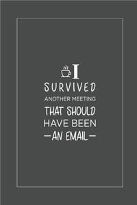 I Survived Another Meeting That Should Have Been An Email