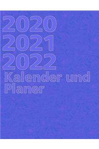 2020 2021 2022 Calendar and Planner
