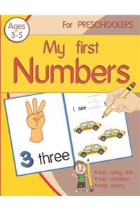 My First Number for preschoolers