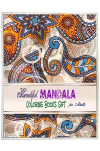 Beautiful Mandala Coloring Books Gift For Adults
