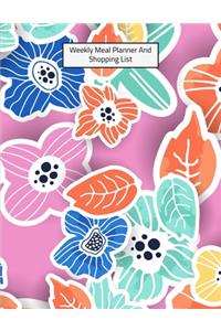 Weekly Meal Planner And Shopping List