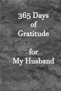 365 Days of Gratitude for My Husband