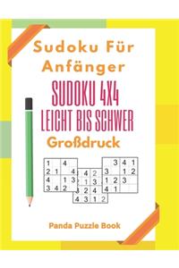 Sudoku Für Anfänger - Sudoku 4x4 Leicht Bis Schwer Großdruck