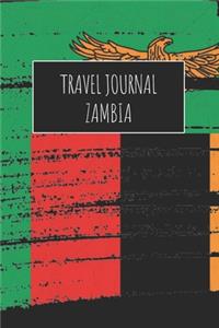 Travel Journal Zambia: 6x9 Travel Notebook or Diary with prompts, Checklists and Bucketlists perfect gift for your Trip to Zambia for every Traveler