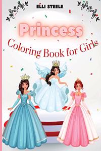 Princess Coloring Book For Girls