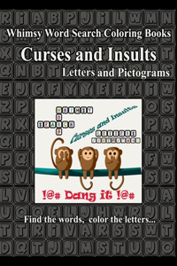 Whimsy Word Search, Curses and Insults, Letters and Pictograms