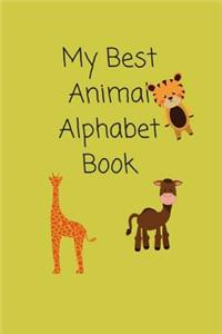 My Best Animal Alphabet Book: Animal Alphabet
