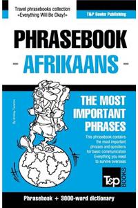 English-Afrikaans phrasebook and 3000-word topical vocabulary