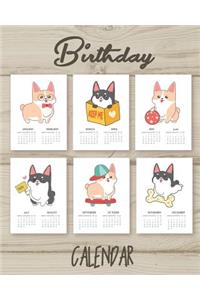 Birthday Calendar