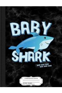 Kids Baby Shark Composition Notebook