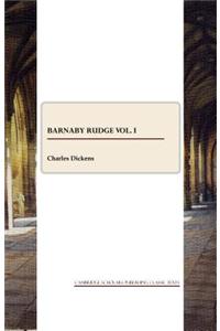 Barnaby Rudge, Vol. I