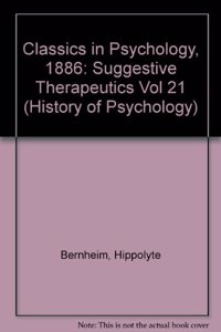 Classics in Psychology, 1886