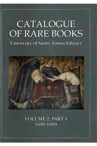Catalogue of Rare Books, Volume 2