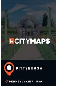 City Maps Pittsburgh Pennsylvania, USA