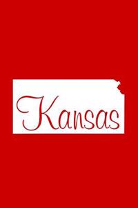 Kansas - Red Lined Notebook with Margins