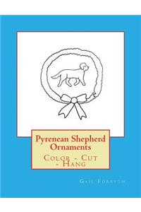 Pyrenean Shepherd Ornaments