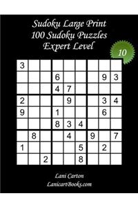 Sudoku Large Print - Expert Level - N°10