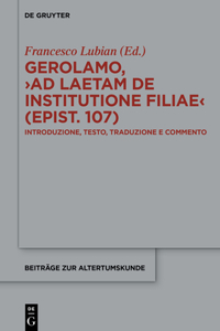 Gerolamo, >Ad Laetam de Institutione Filiae