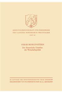 Theoretische Unterbau Der Wirtschaftspolitik