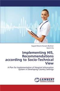 Implementing His, Recommendations According to Socio-Technical View