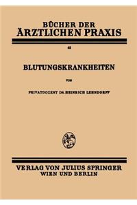 Blutungskrankheiten