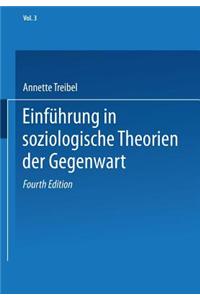 Einführung in Soziologische Theorien Der Gegenwart