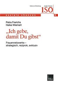 „Ich gebe, damit Du gibst“