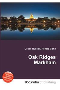 Oak Ridges Markham